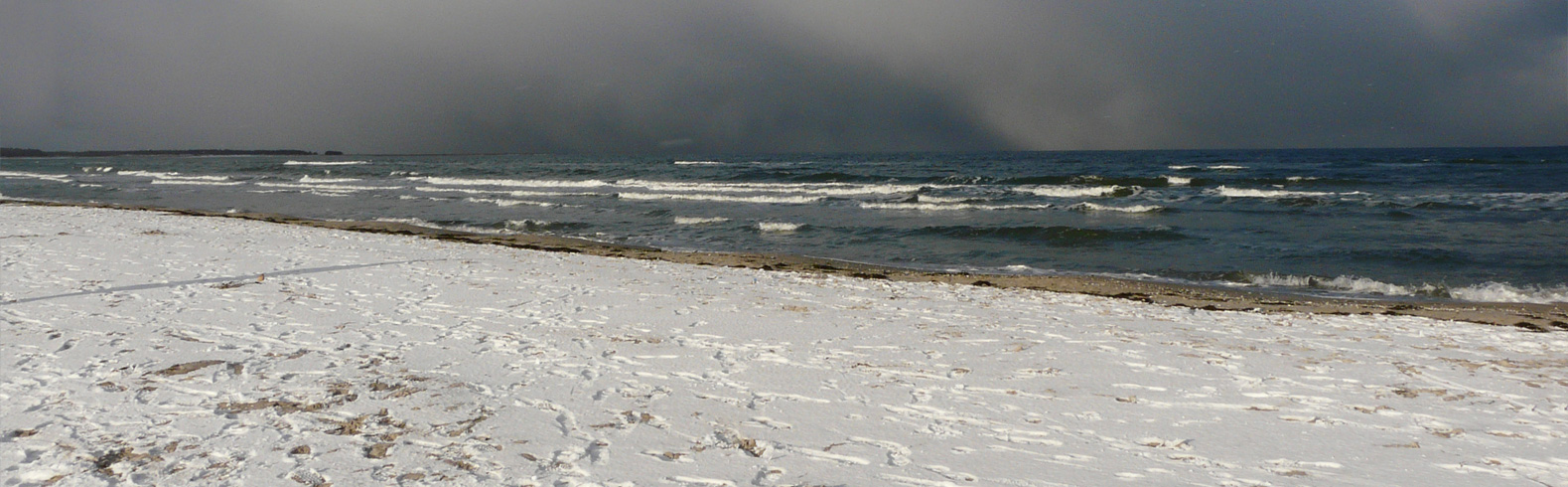 Winterstrand von Prerow